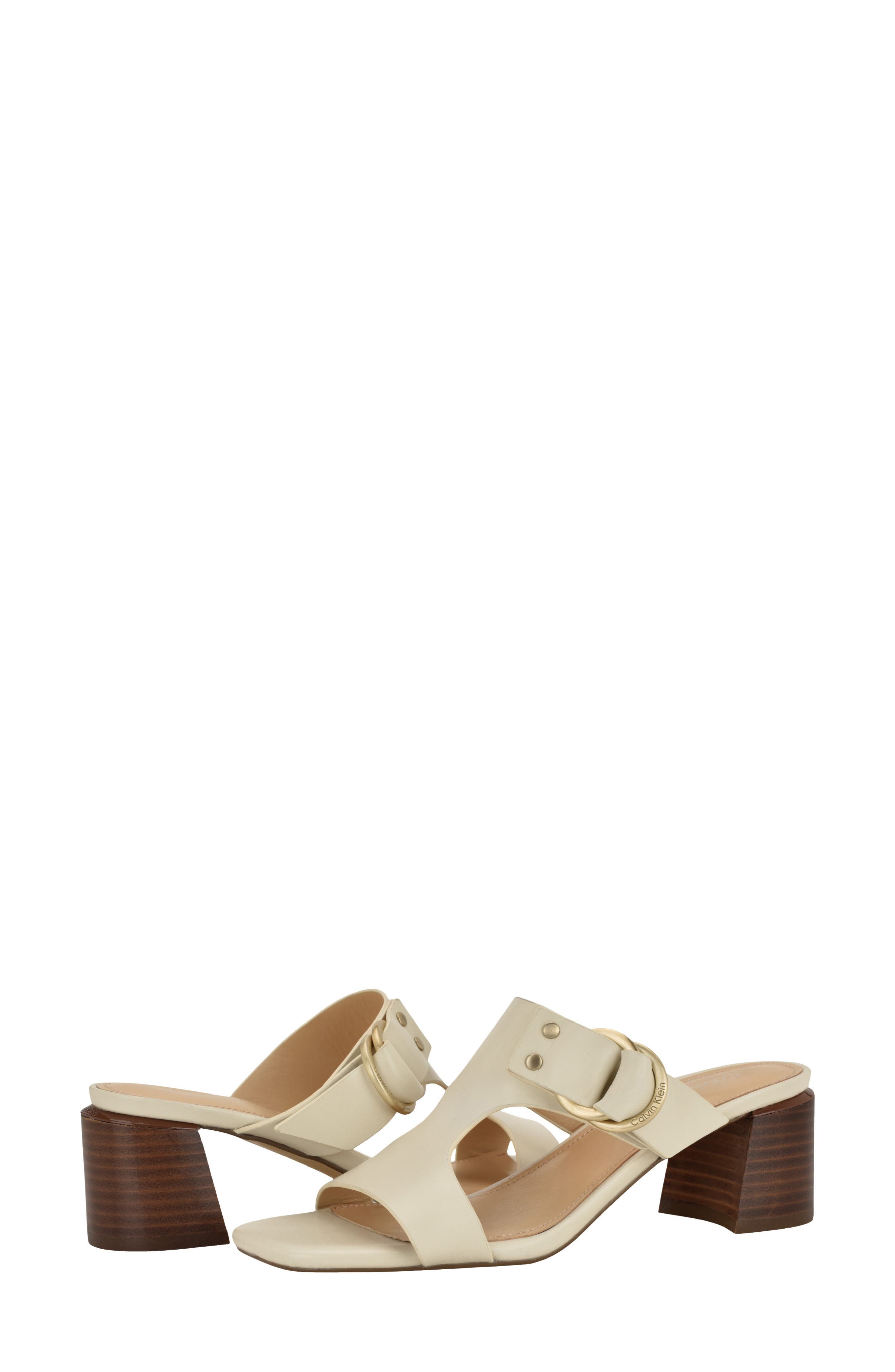 Vevia Slide Sandal, Alternate, color, IVORY LEATHER