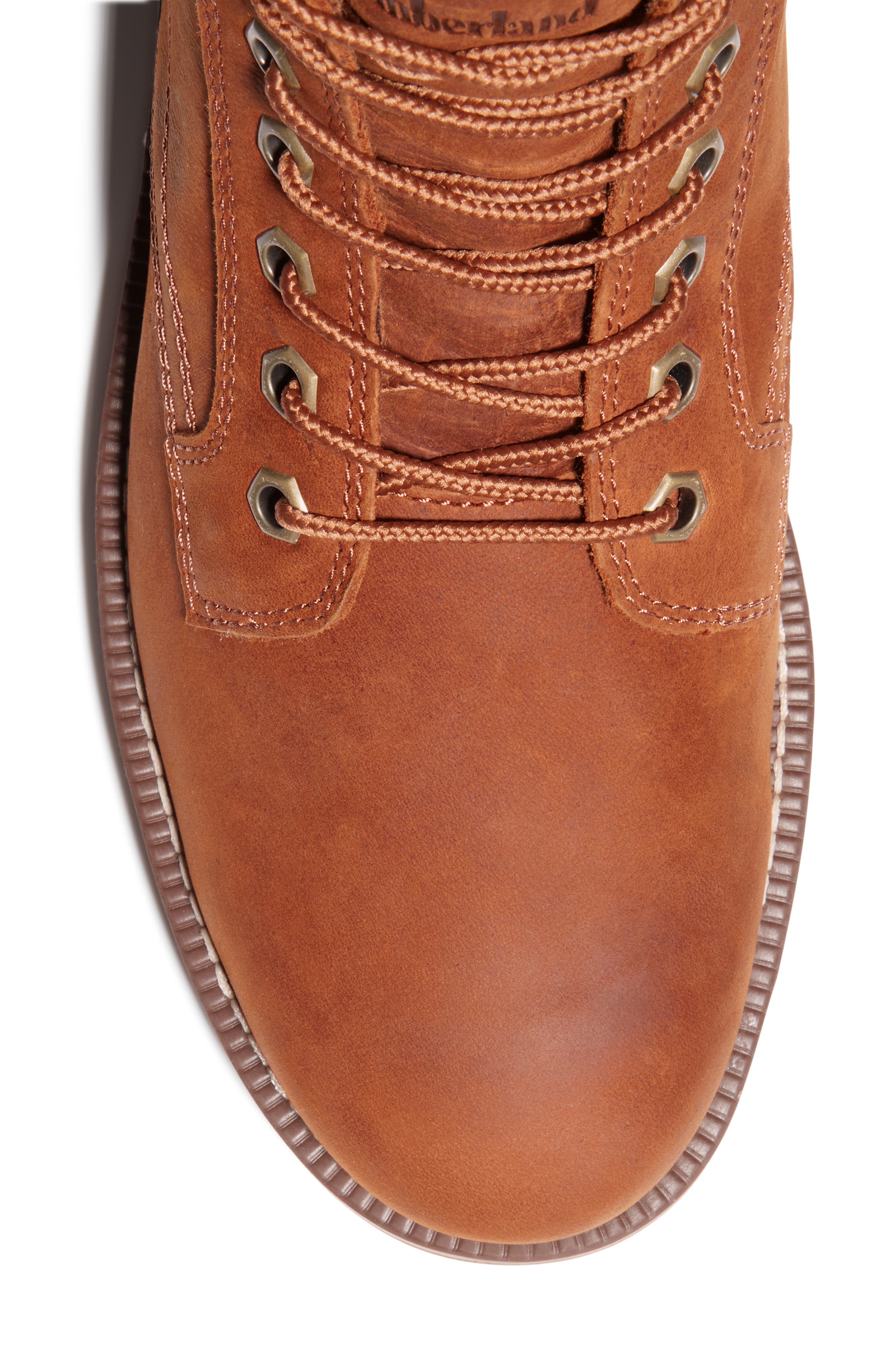 Timberland Redwood Falls Waterproof Boot, Alternate, color, Saddle Brown