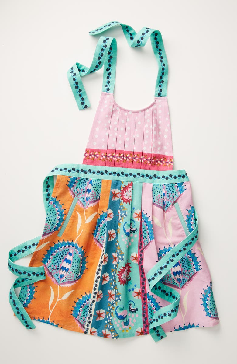Anthropologie Home Anthropologie Adonia Pleated Cotton Apron, Alternate, color, 