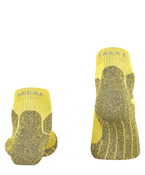 Falke Ru Trail Stabilizing Running Socks In Yellow