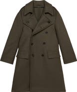 Fortela Winston Double-Breasted Wool Coat