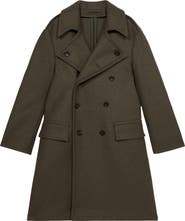 Fortela Winston Double-Breasted Wool Coat