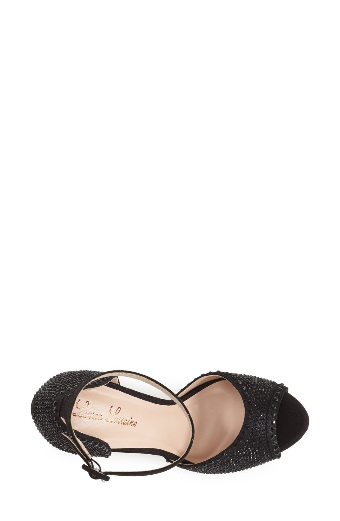 Lauren Lorraine 'Venice' Ankle Strap Platform Sandal, Alternate, color, 