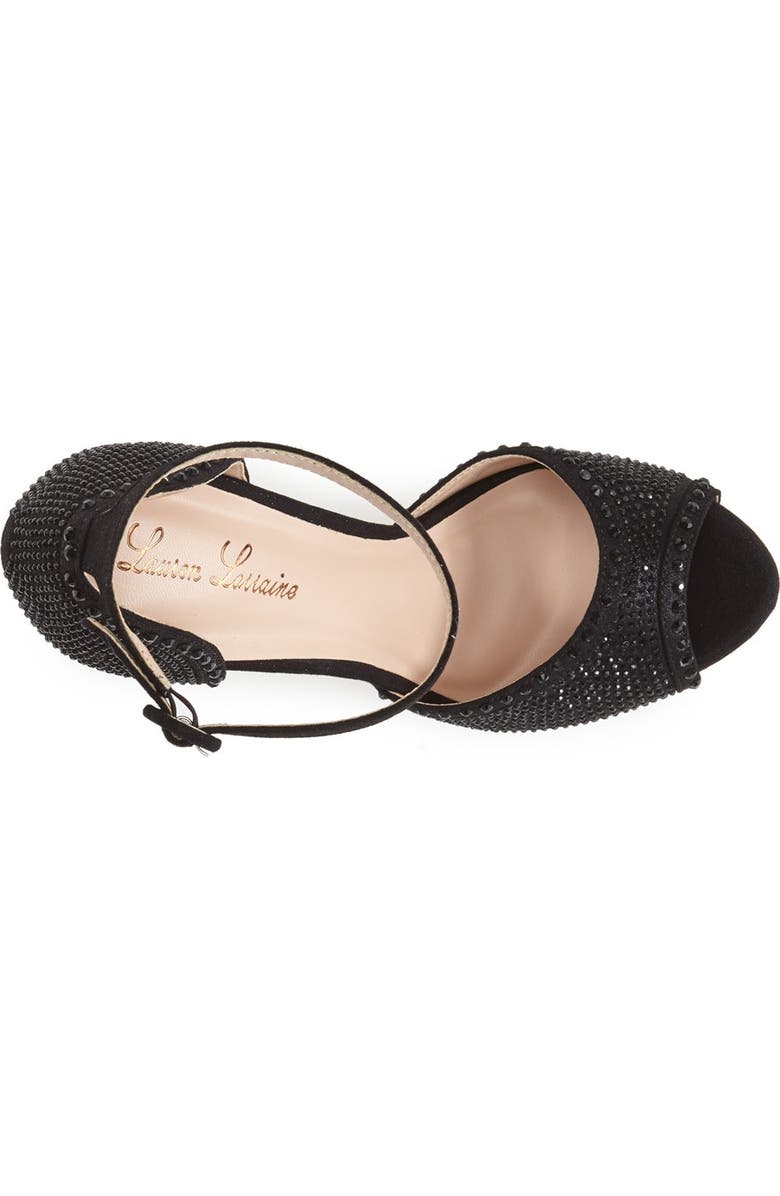 Lauren Lorraine 'Venice' Ankle Strap Platform Sandal, Alternate, color,