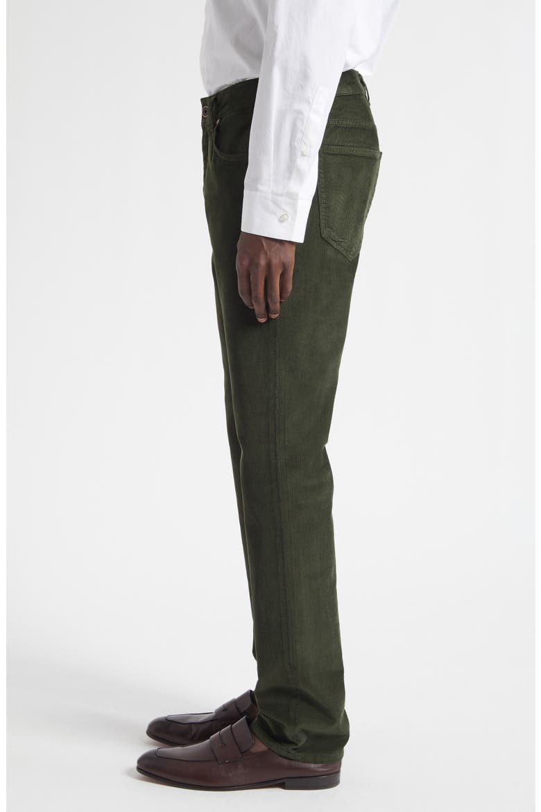 Fine Wale Corduroy Pants, Alternate, color, OLIVE