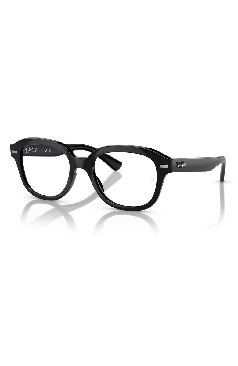 Ray-Ban Erik 51mm Square Optical Glasses, Alternate, color,