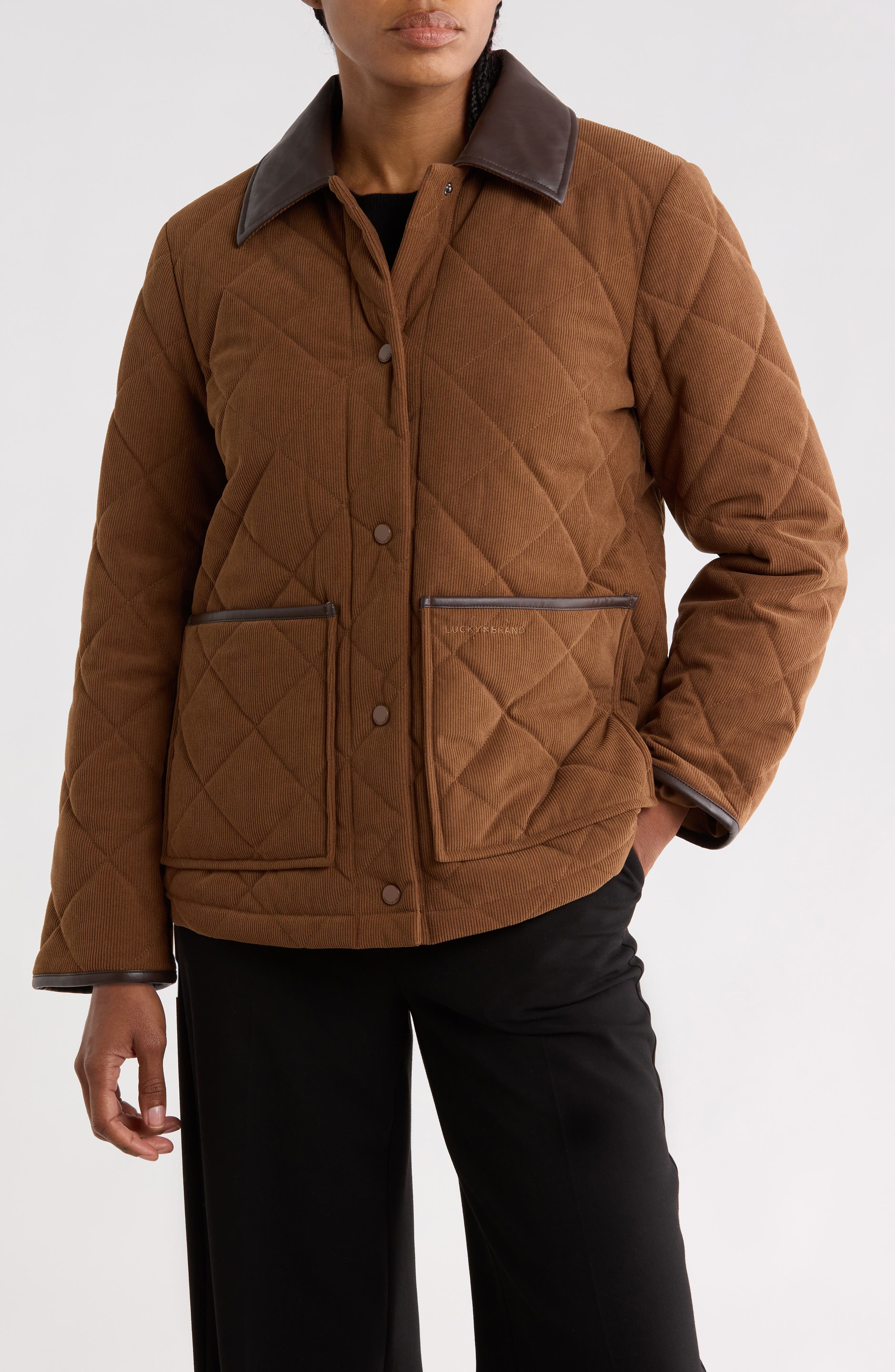 Quilted Corduroy Jacket
