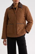 Lucky Brand Quilted Corduroy Jacket