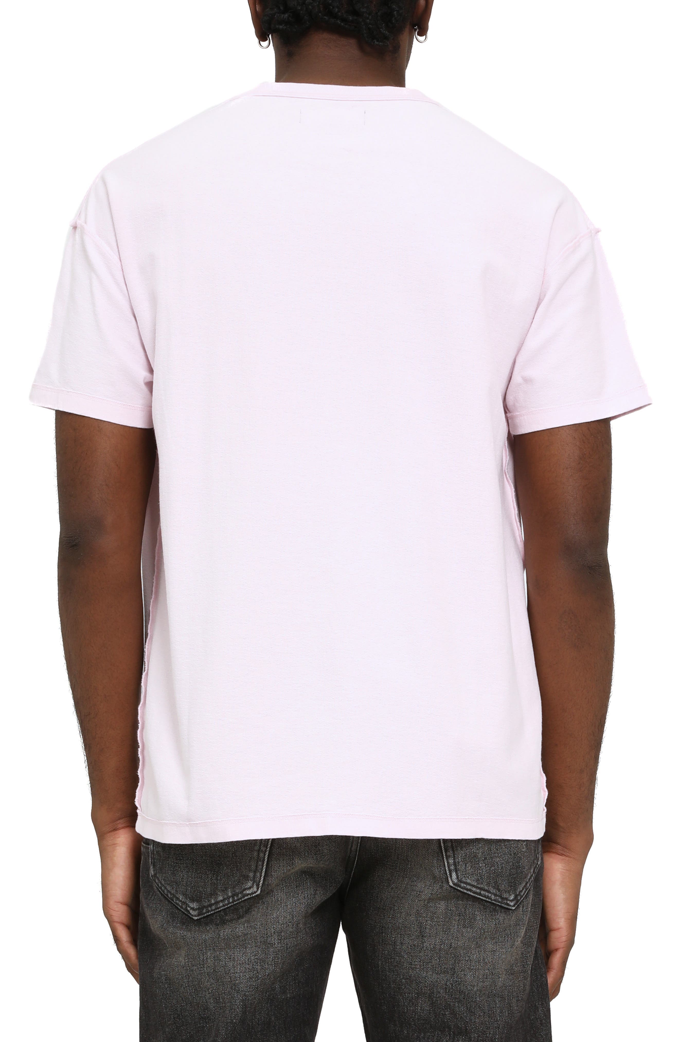 Inside Out Texture Cotton Jersey Graphic T-Shirt - image 2