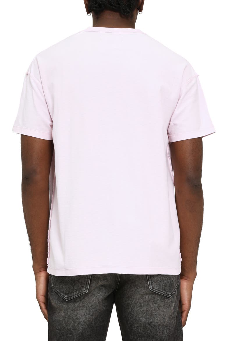Inside Out Texture Cotton Jersey Graphic T-Shirt, Alternate, color, PINK