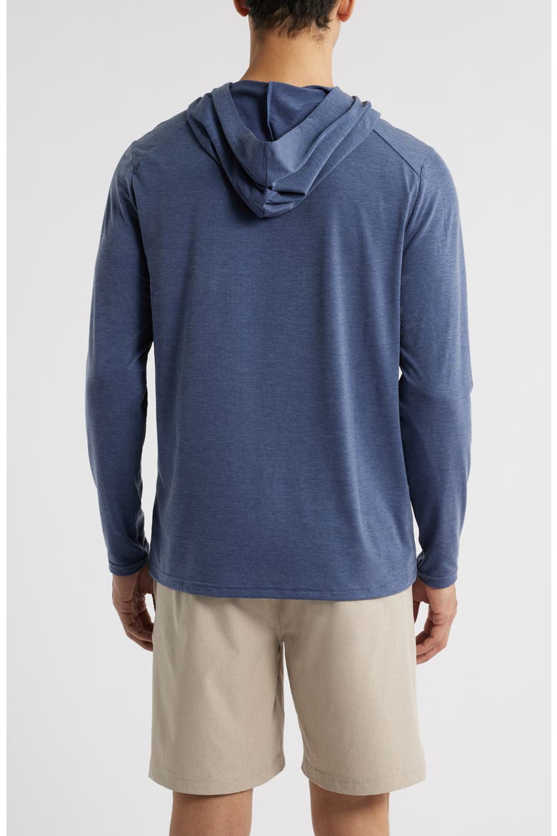 The Seabreeze Performance Pullover Hoodie, Alternate, color, NAVY BLAZER