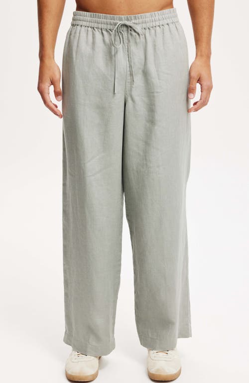 COTTON ON SUPER BAGGY LINEN PANT 