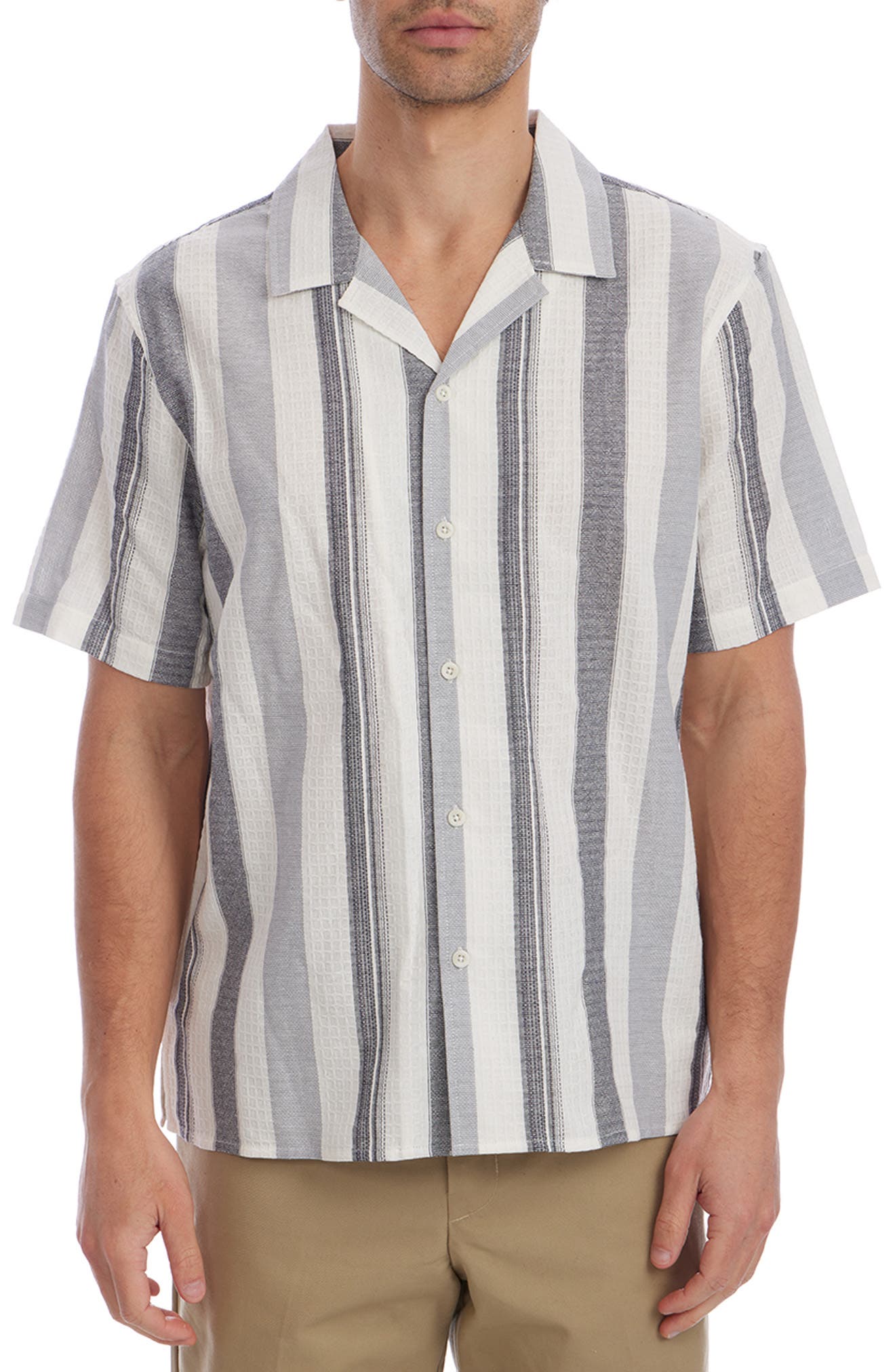 PX Textured Camp Shirt