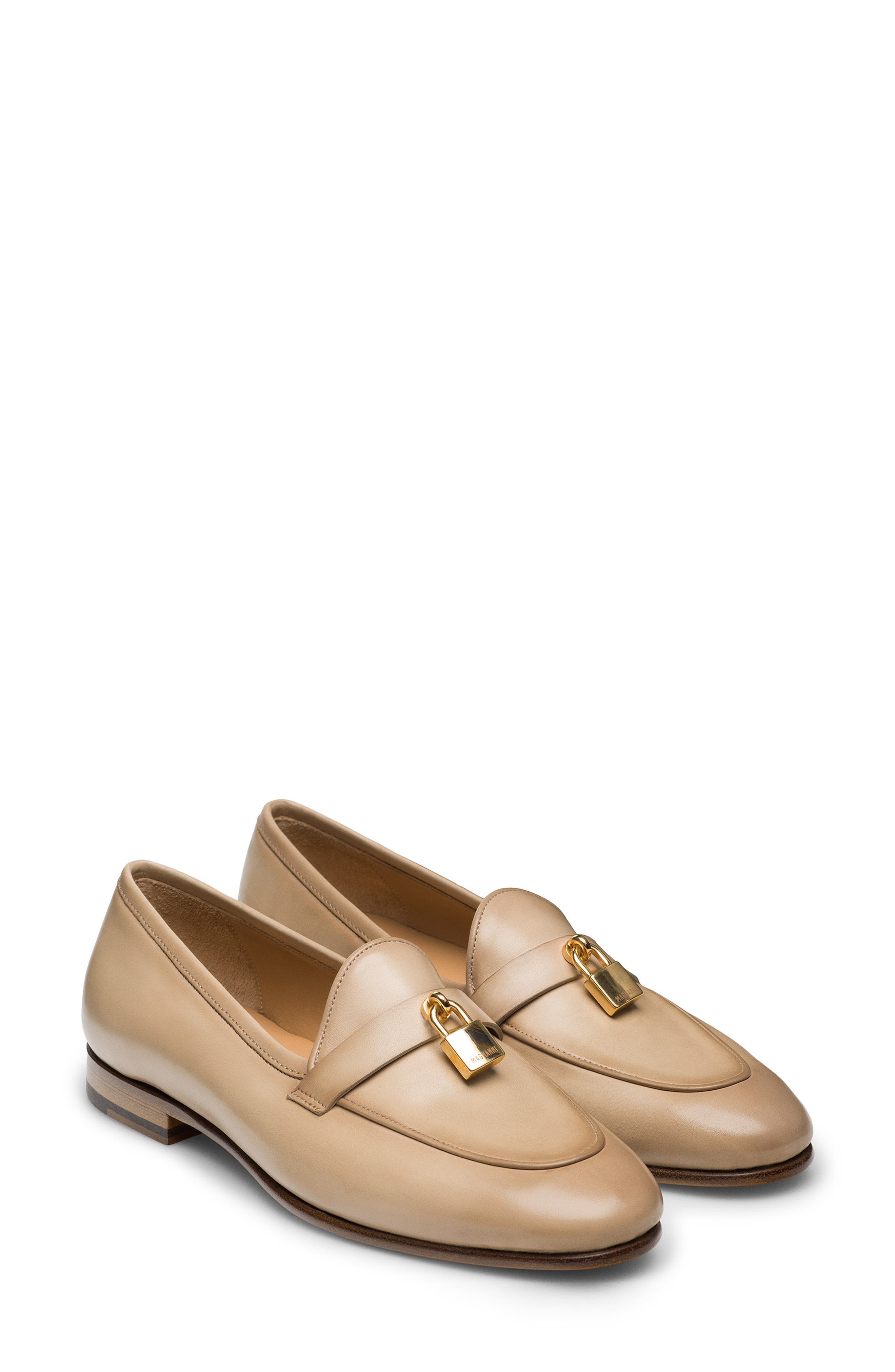 Magnanni Stella Lock Leather Loafer