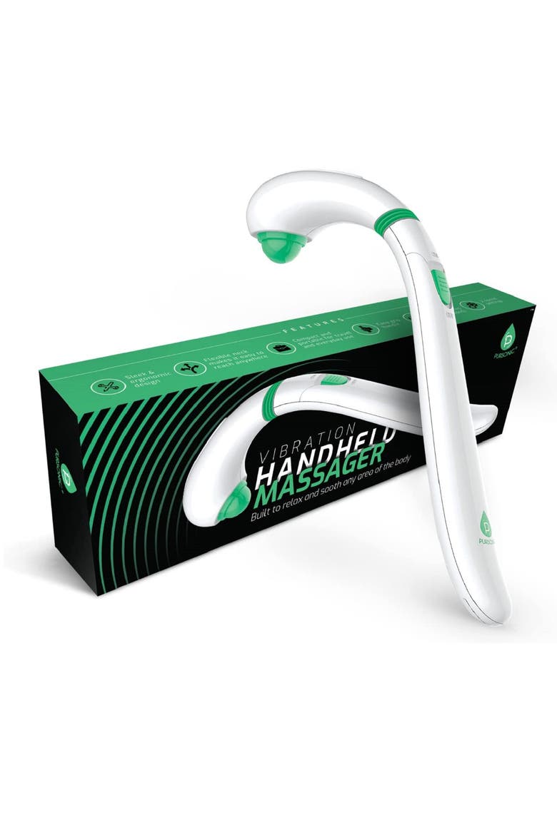 Portable Handheld Massager, Alternate, color, White