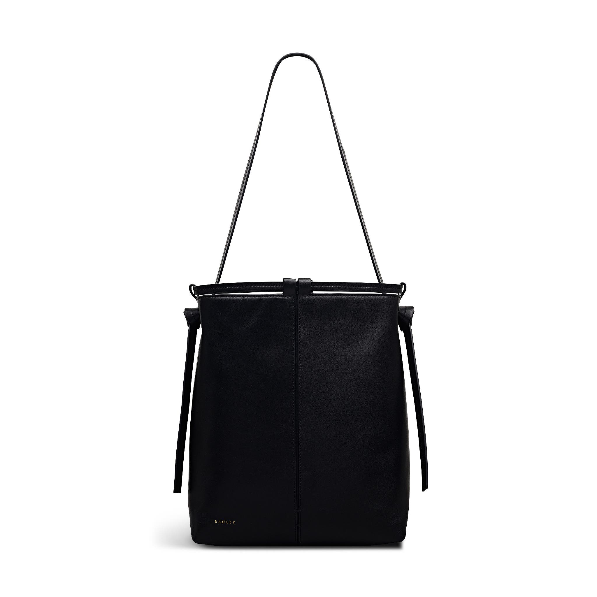 Radley The Connaught Medium Ziptop Shoulder Bag, Main, color, Black