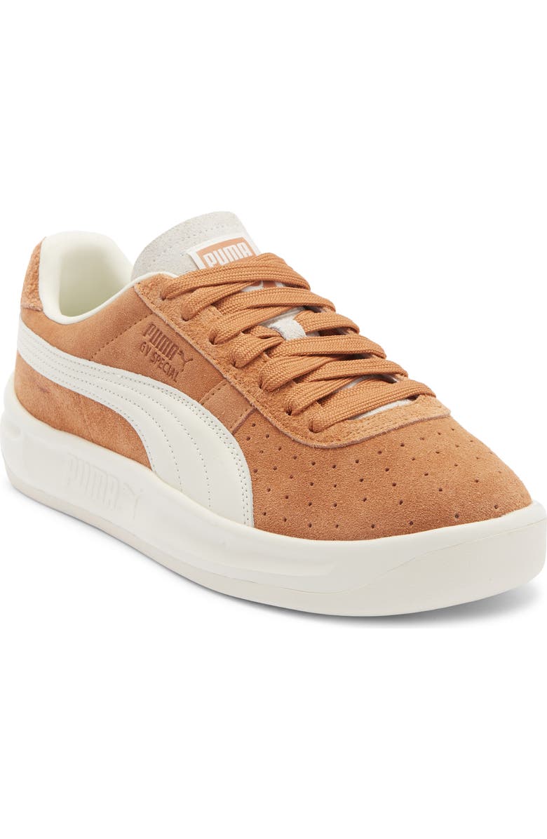 PUMA GV Special Suede Sneaker, Main, color, Melted Caramel/ Frosted Ivory