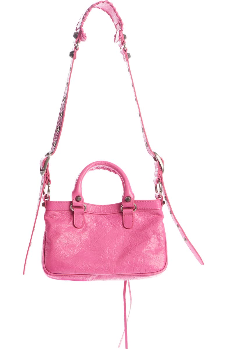 Balenciaga Small Neo Cagole Leather Tote, Alternate, color,