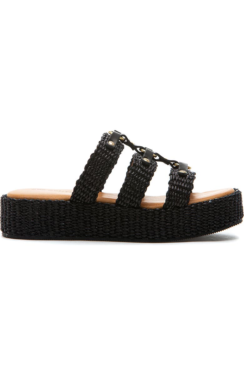 275 Central Sophia Platform Sandal, Alternate, color, Black