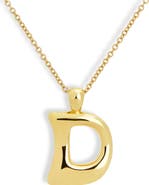 MOD + JO Blake Bubble Letter Pendant Necklace