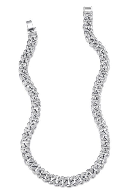 Brook & York Cubic Zirconia Chain Link Necklace