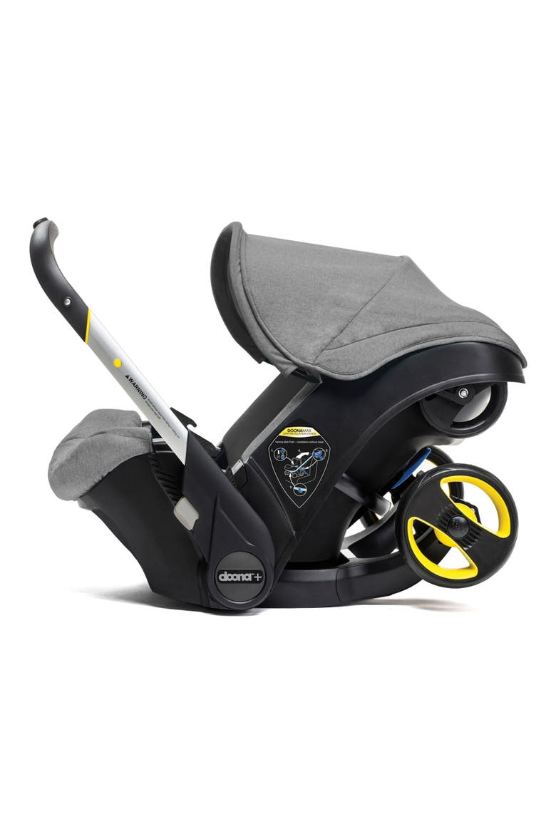 Convertible Infant Car Seat/Compact Stroller System, Main, color, GREY/ STORM