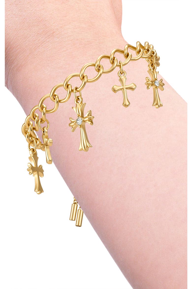 Slider Bracelet, Alternate, color, Gold