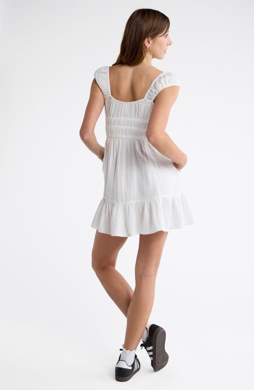 Abound Smocked Corset Minidress