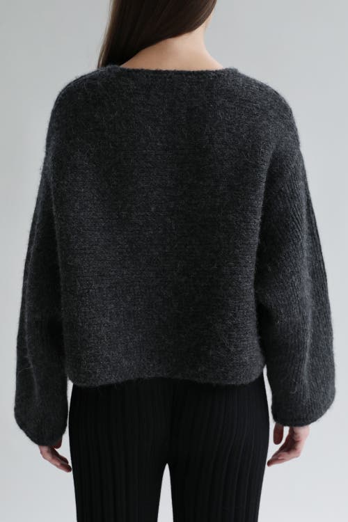 Sskein Momo Handknit Cardigan In Saddle