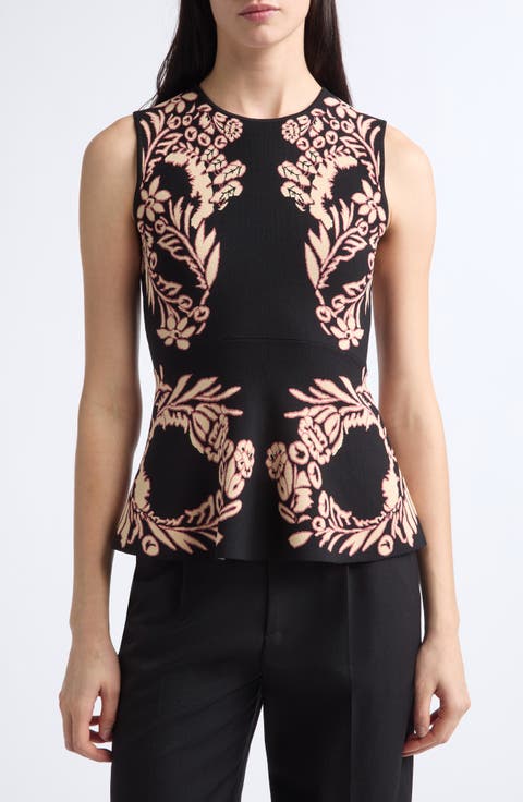 Nadira Jacquard Top