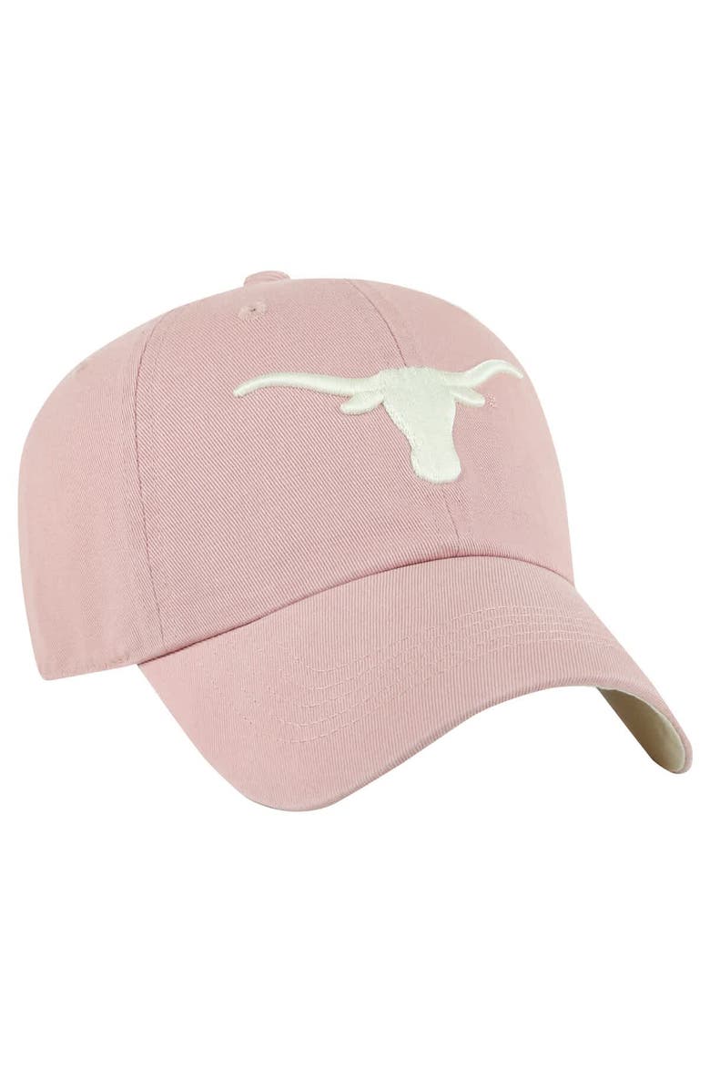 '47 Women's '47 Light Pink Texas Longhorns Dusty Miata Clean Up Adjustable Hat, Alternate, color, Light Pink