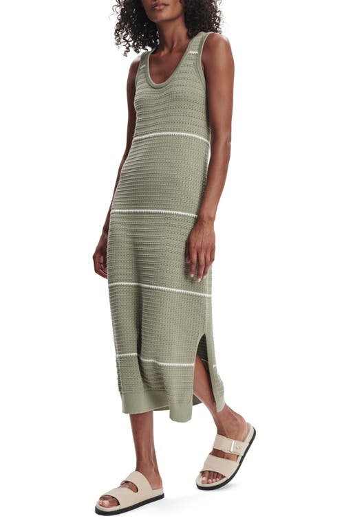 Varley Scott Stripe Sleeveless Sweater Dress