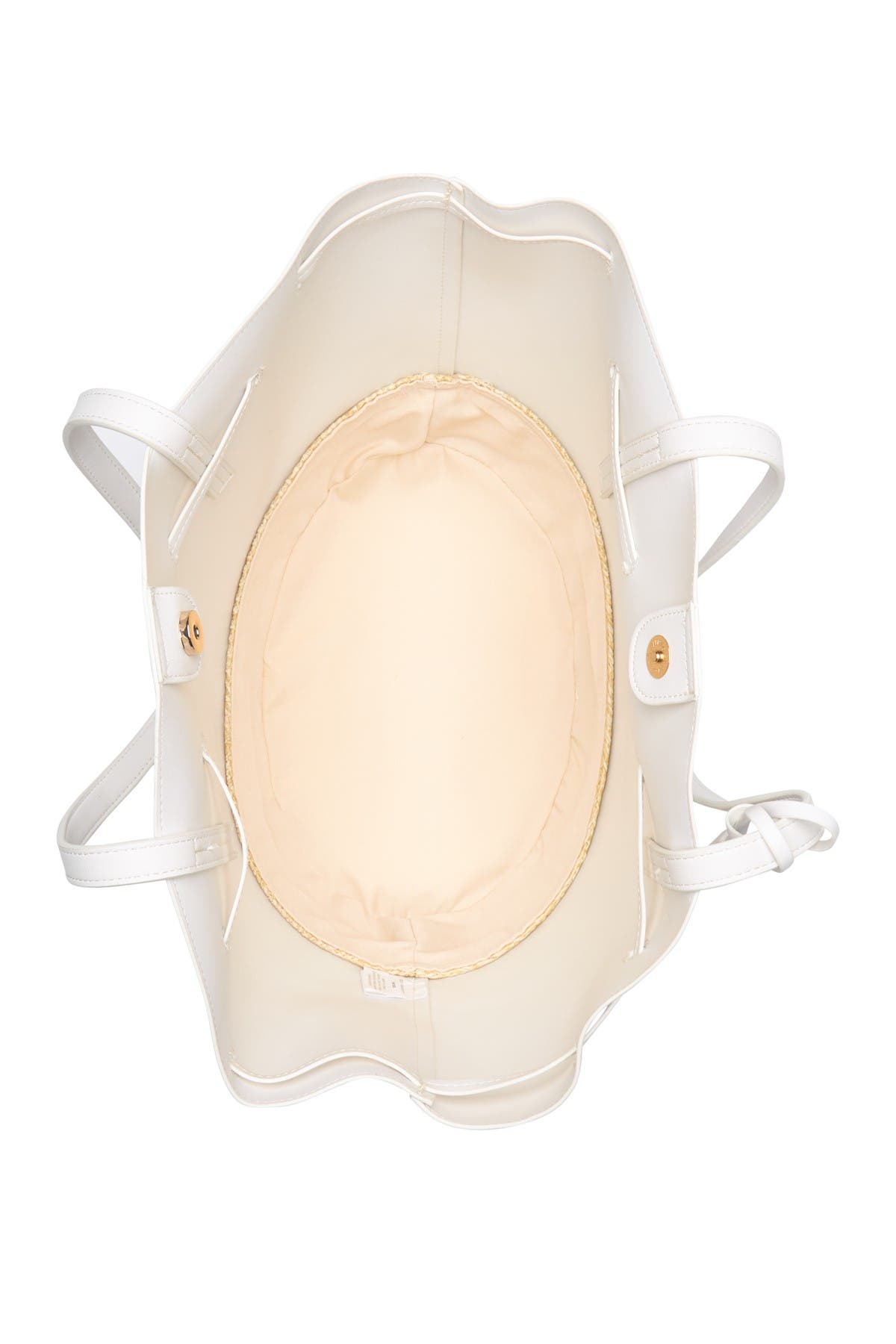 Sole Society Felia Straw Bottom Tote, Alternate, color, 