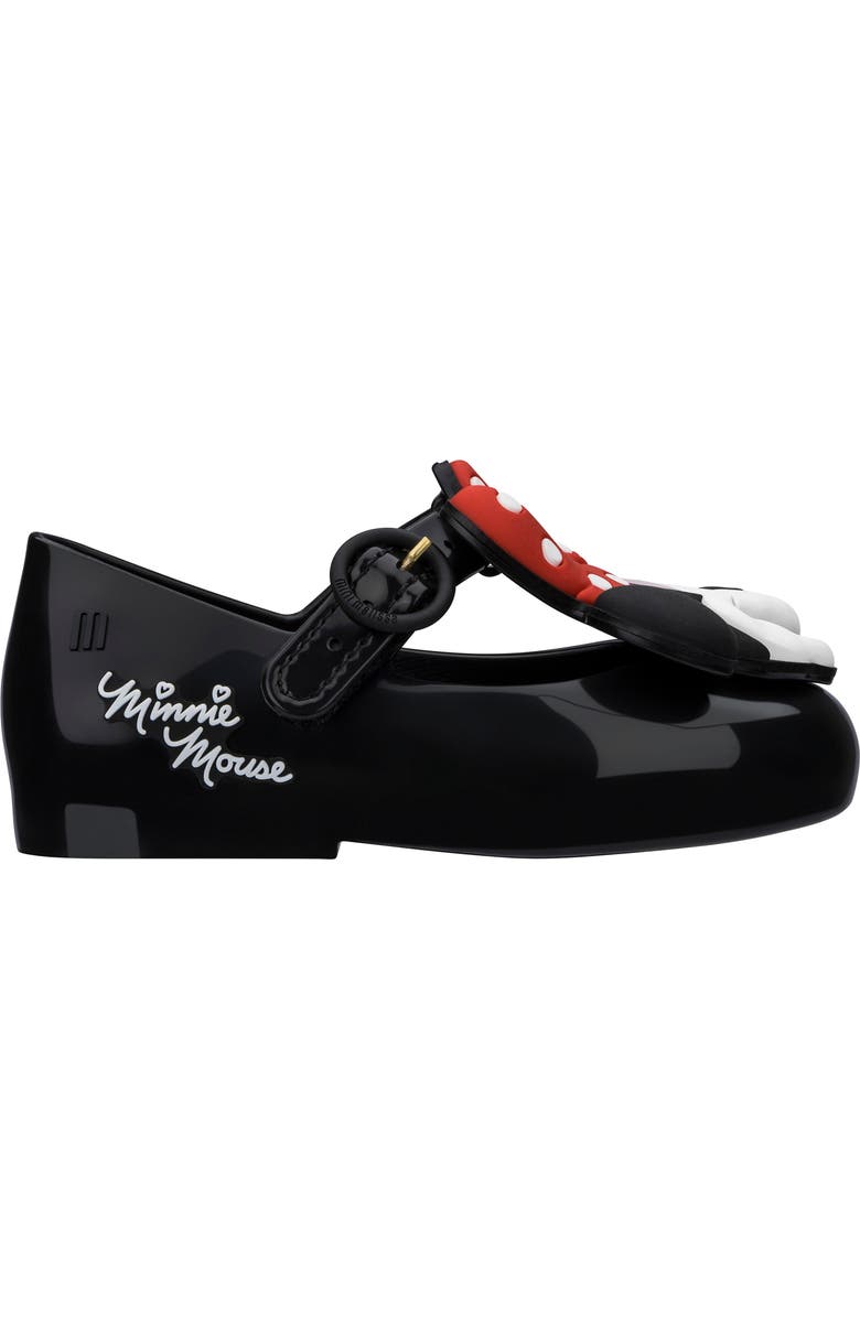 Mini Melissa x Disney Minnie Mouse Mary Jane Flat, Alternate, color,