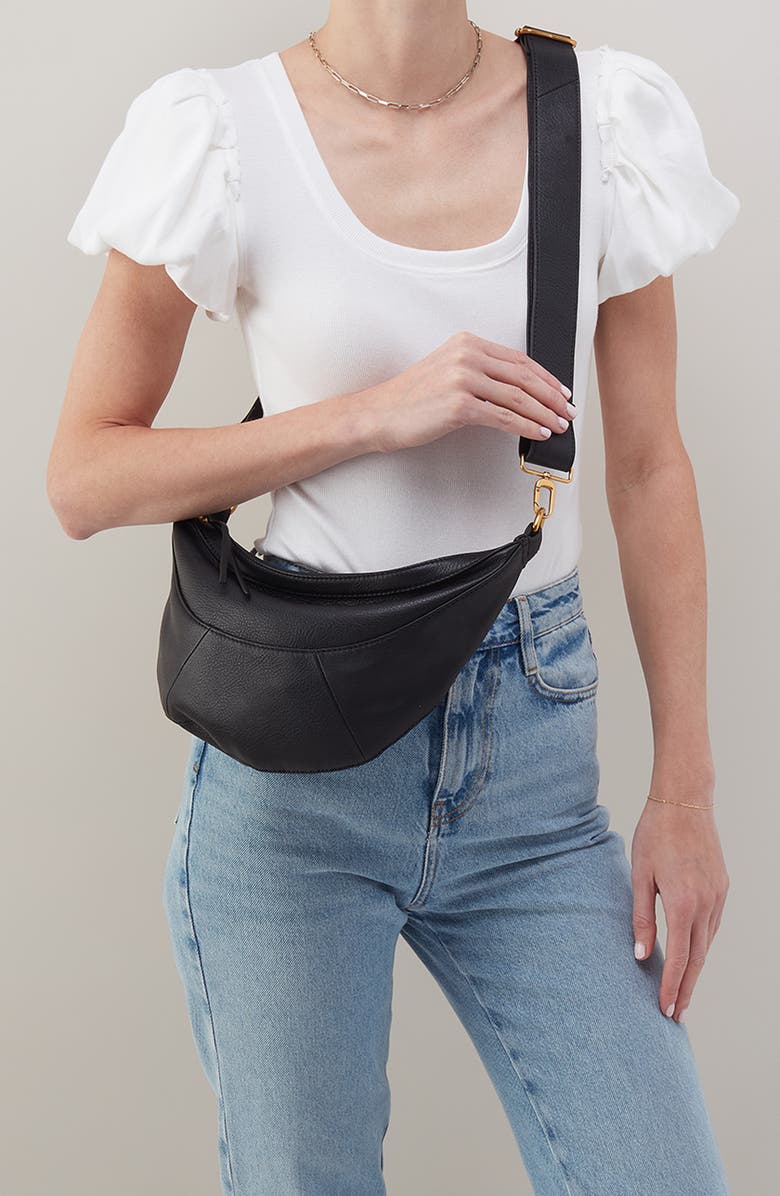 HOBO Carmen Leather Sling Bag, Alternate, color,