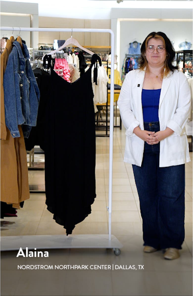 Tie Strap Crop Wide Leg Jumpsuit, sales video thumbnail