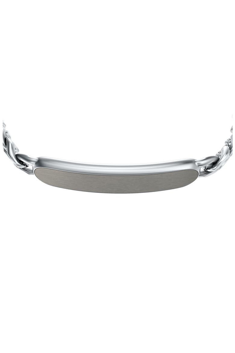Men's Ellis Stainless Steel ID Bracelet, Alternate, color, MULTI