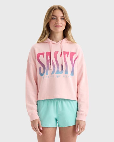 Dazed Cropped Hoodie