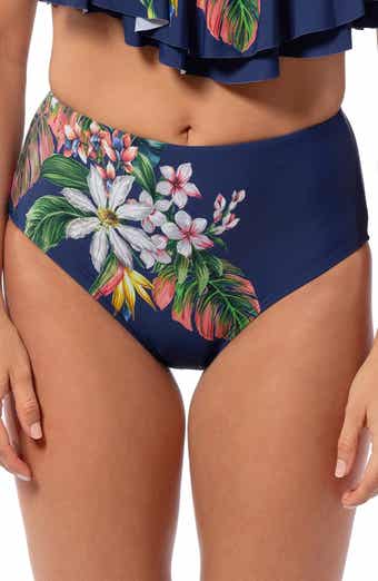 JANTZEN Floral Comfort Core Bikini Bottoms