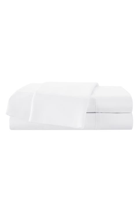 Solid 400 Thread Count Cotton Sateen Sheet Set