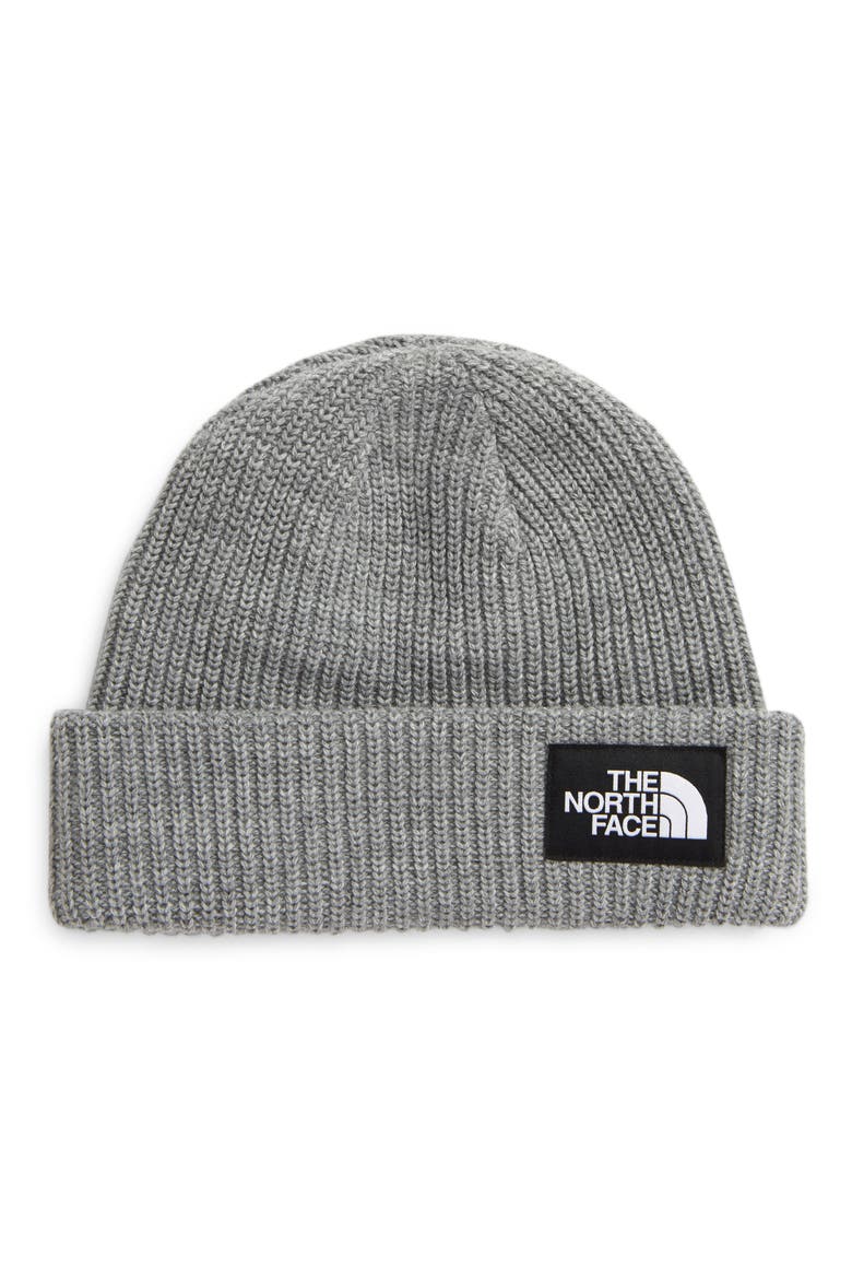 Salty Dog Beanie, Main, color, TNF LIGHT GREY HEATHER