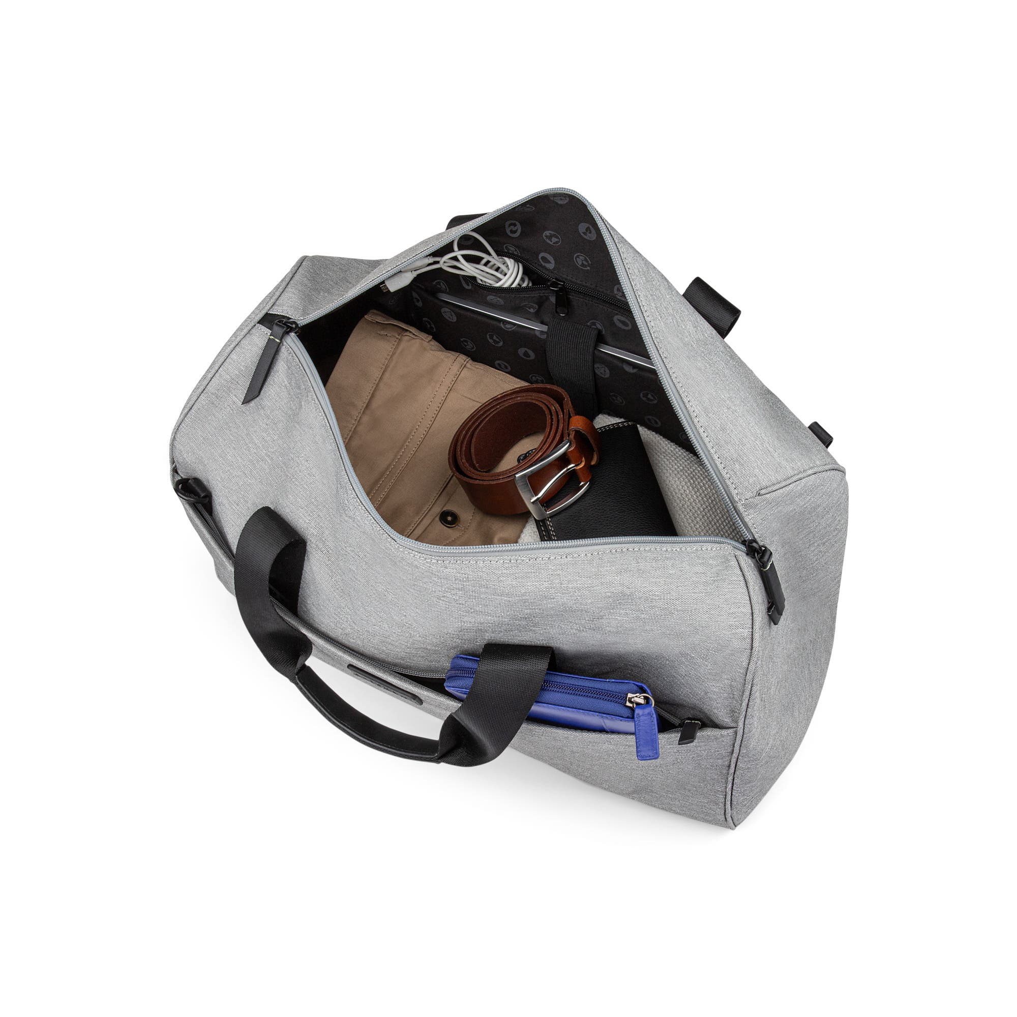 Reborn Collection 2 in 1 Hybrid Duffle Bag, Alternate, color, Grey