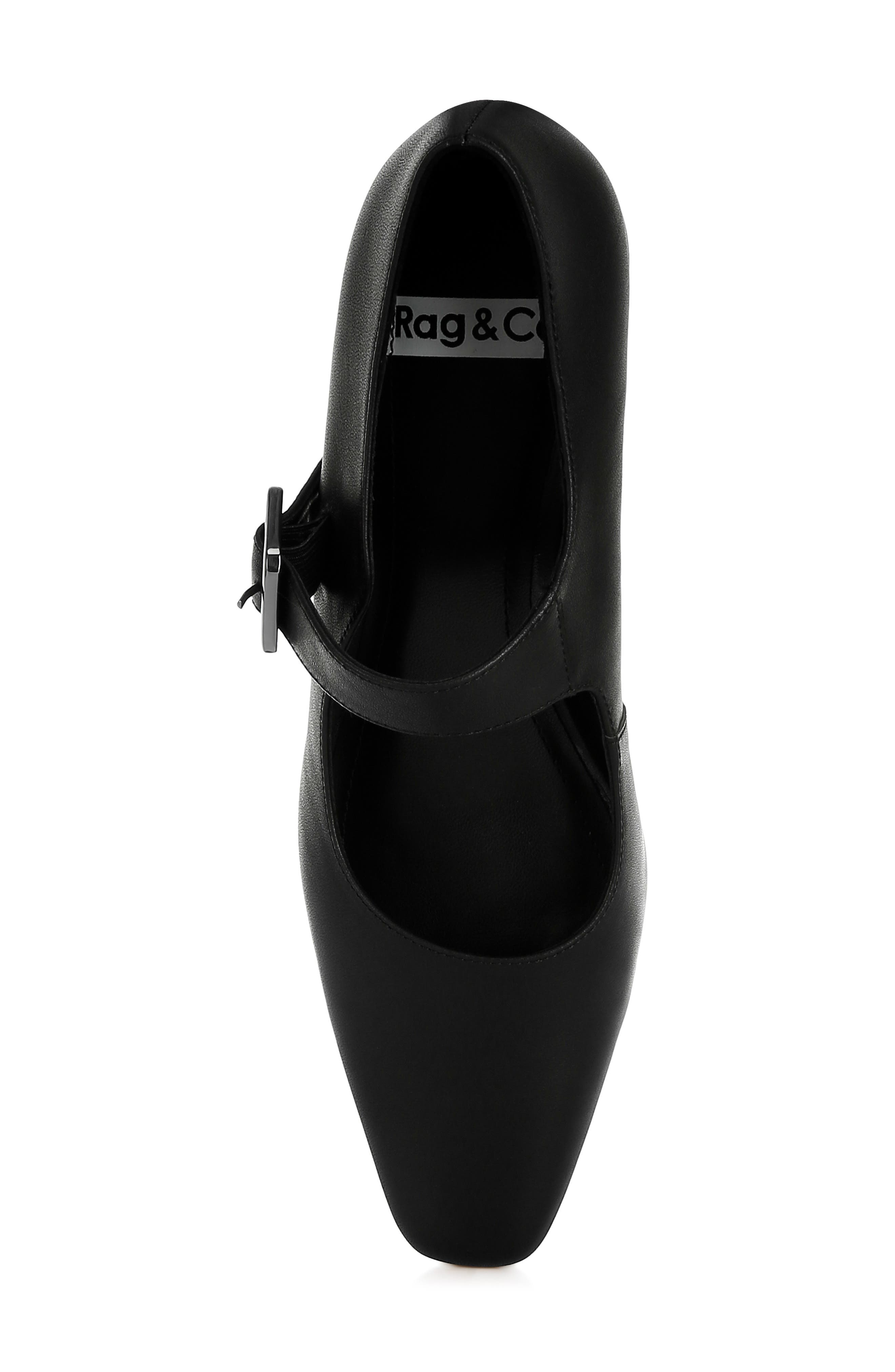 Rag & Co Vernis Mary Jane Flat, Alternate, color, 
