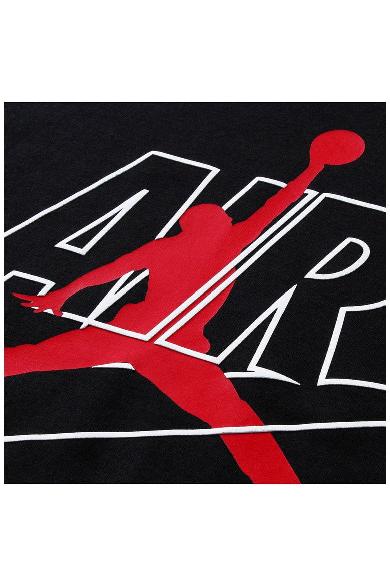 Kids' Swoosh Air Graphic T-Shirt, Alternate, color, BLACK
