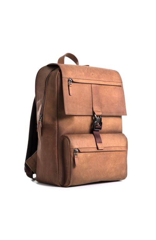 Velez Top Grain Leather Backpack For Men And Women Laptop Bag