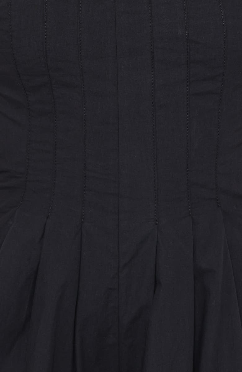 Petal & Pup Wren Strapless Wide Leg Jumpsuit, Alternate, color, Black