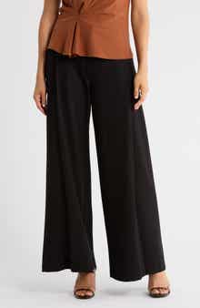 Democracy Pleated Wide Leg Pants