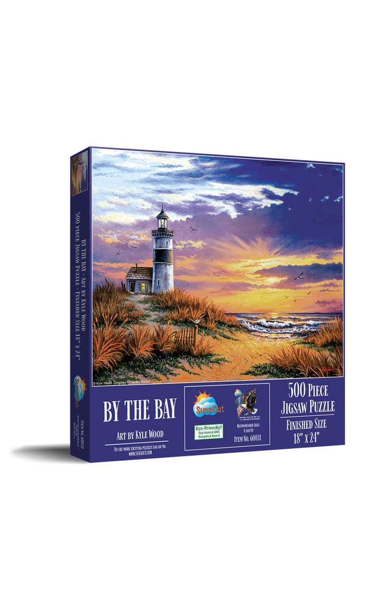 Sunsout By the Bay 500 piece Jigsaw Puzzle for Adults, Main, color, Multicolor