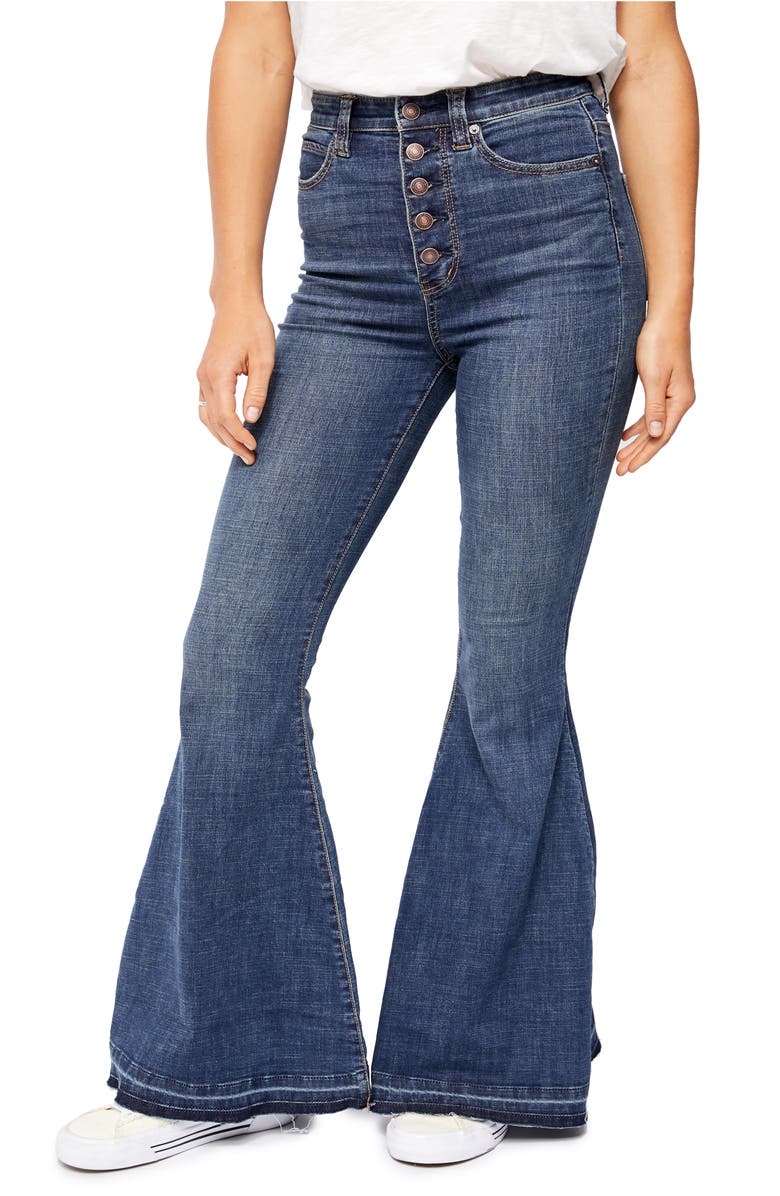 Free People Irreplaceable Flare Jeans, Main, color,