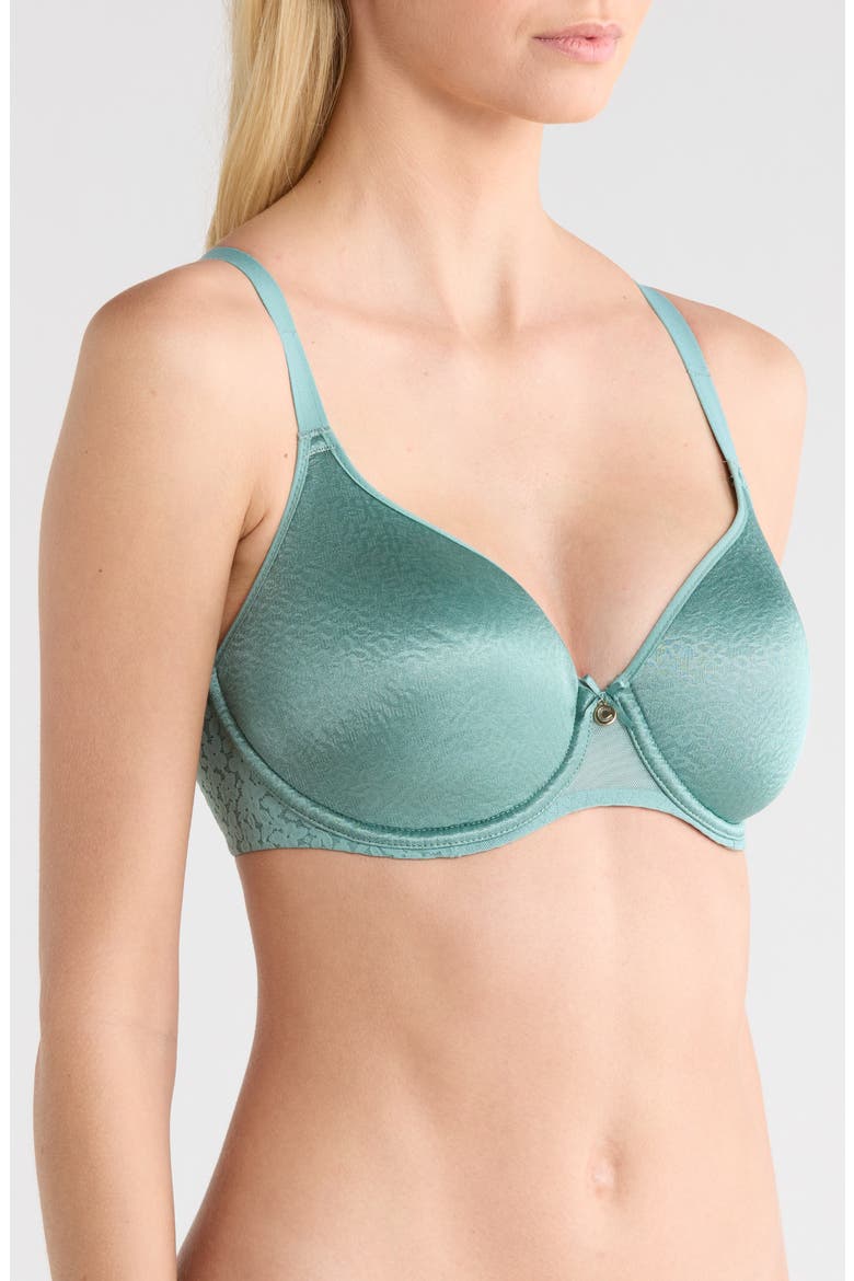 Norah Comfort Spacer Minimizer T-Shirt Bra, Alternate, color, TRELLIS